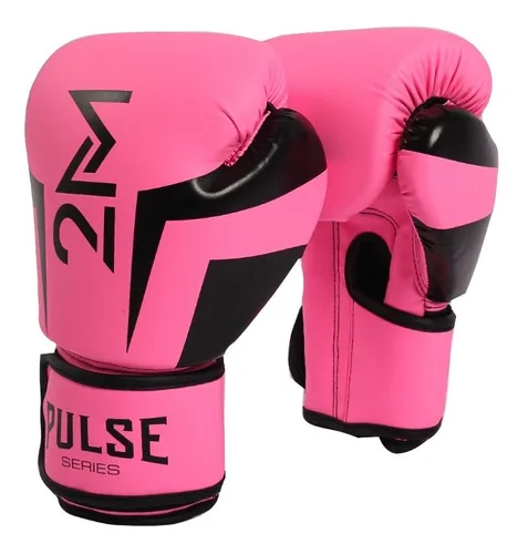 Guantes Boxeo Rosa 10 Y 12 Oz Velcro Importado Profesional – Promociones