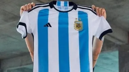 camiseta de la selección argentina