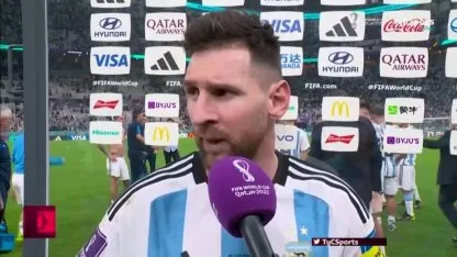 Selección Argentina vs. Holanda: Lionel Messi habla después del partido